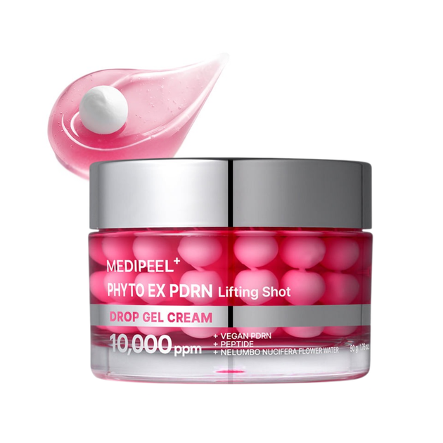 Гель-крем для обличчя з пептидами Medi-Peel Phyto EX PDRN Lifting Shot Drop, 50 г - зображення 3