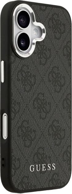 Панель Guess 4G Classic Logo MagSafe для Apple iPhone 17 Black (3666339518714) - зображення 4