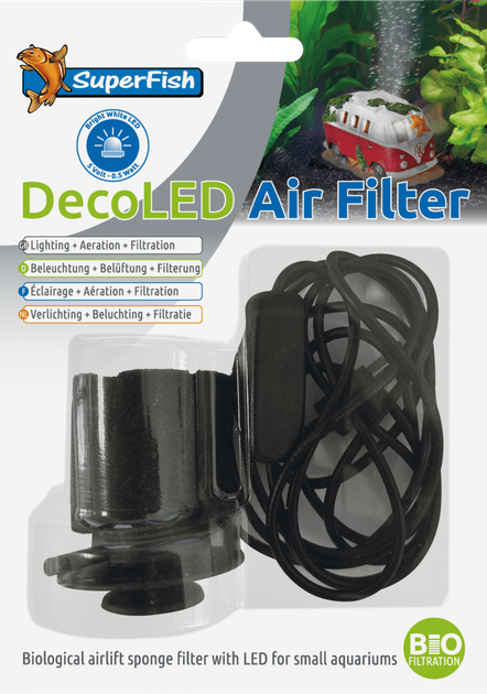 Повітряний фільтр з підсвіткою SF DECO LED AIR FILTER (A7010105) - Фото 1 Повітряний фільтр з підсвіткою SF DECO LED AIR FILTER (A7010105) - зображення 1