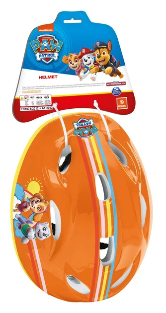 Велосипедний шолом Mondo Paw Patrol 52-56 см Помаранчевий (8001011283279) - зображення 1