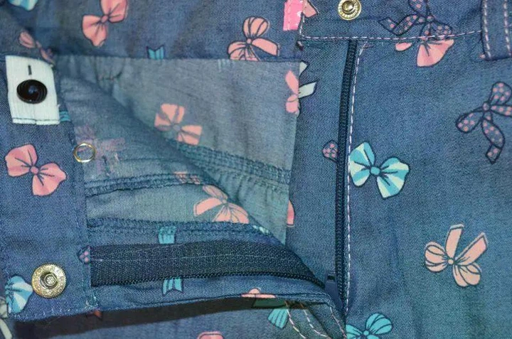 Шорты детские для девочки SmileTime Jeans Bow, джинс рост 110 (LK18-06-1) - Фото 4 Шорты детские для девочки SmileTime Jeans Bow, джинс рост 110 (LK18-06-1) - изображение 4