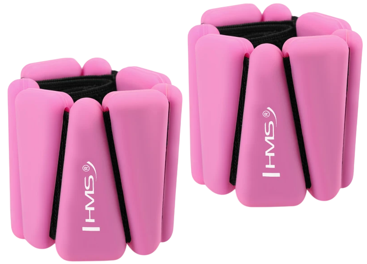 Obciążenia na kostki i nadgarstki HMS SNK01 silikonowe do ćwiczeń 2 x 0.5 kg (5908261680021) - obraz 1