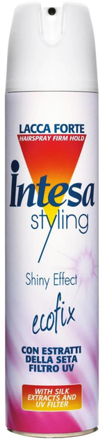 Лак для укладання волосся супер сильної фіксації з ефектом блиску Intesa Styling Shiny Effect (8003510020553) - Фото 1 Лак для укладання волосся супер сильної фіксації з ефектом блиску Intesa Styling Shiny Effect (8003510020553) - зображення 1