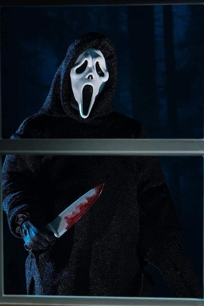 Коллекционная фигурка Ghostface — призрачное лицо из фильма «Крик» (Ultimate NECA, 18 см) - изображение 4