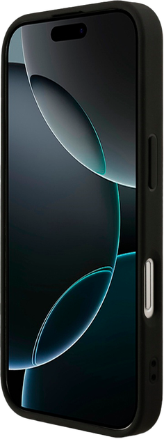 Панель Guess 4G Small Classic Logo MagSafe для Apple iPhone 17 Black (3666339490560) - зображення 5