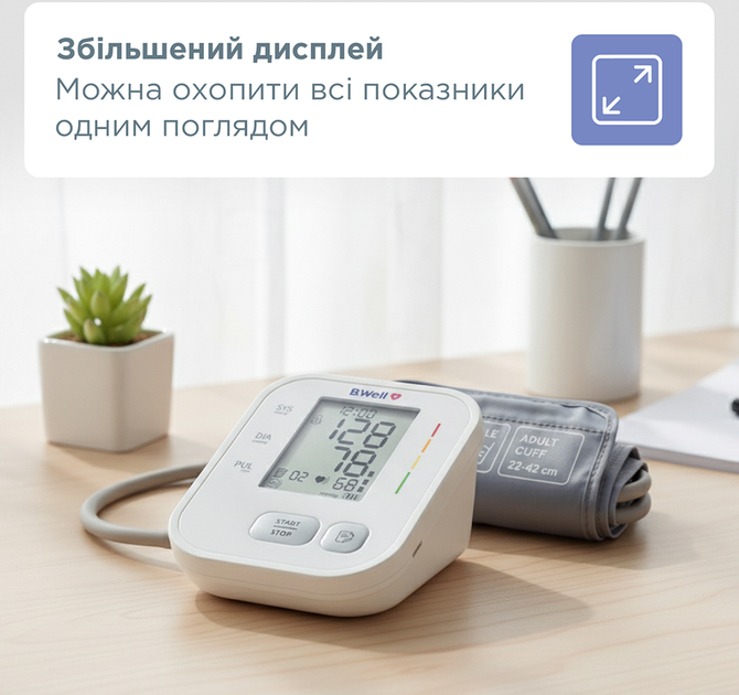 Тонометр автоматический B.Well PRO-22 - изображение 5