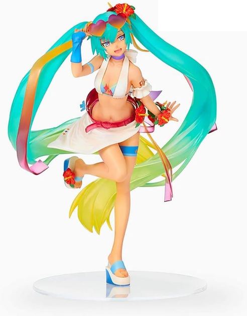 Фігурка Sega SPM Vocaloid Hatsune Miku Tropical Summer Вокалоїд Міку Хацуне 20 см S SPM V HM SP 20 - Фото 2 Фігурка Sega SPM Vocaloid Hatsune Miku Tropical Summer Вокалоїд Міку Хацуне 20 см S SPM V HM SP 20 - зображення 2