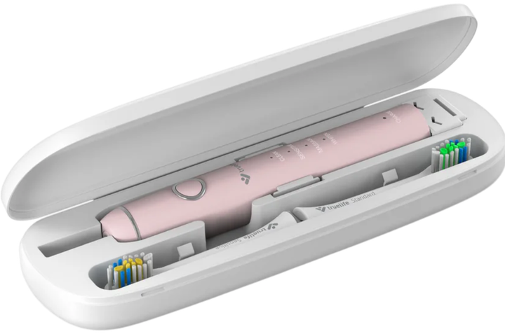 Електрична зубна щітка Truelife SonicBush Рожева + Brush Head + TC (TLSBCP) - зображення 2