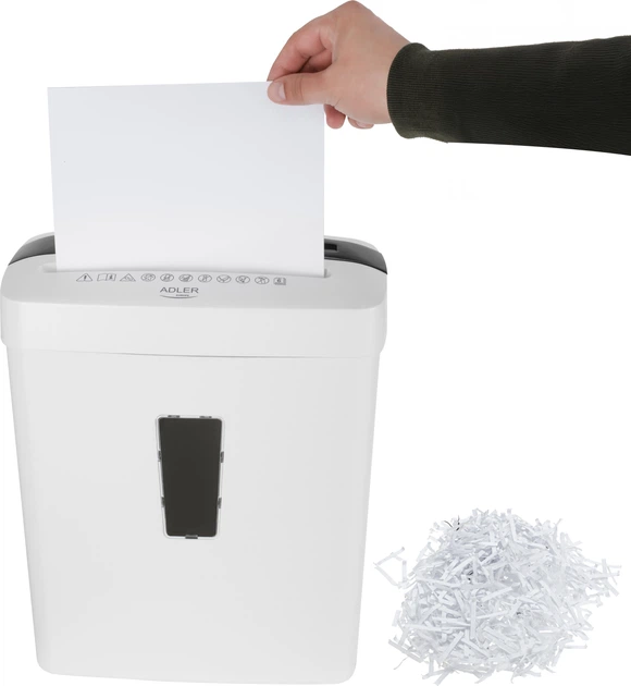 Шредер Adler AD 1037 White (ad_1037w) - зображення 9