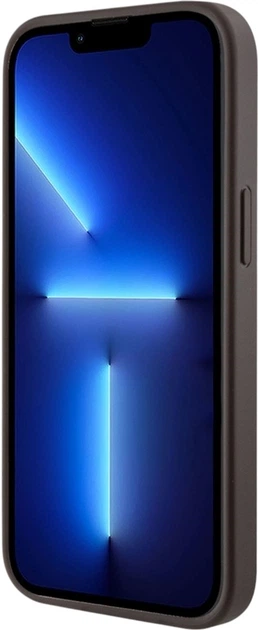 Панель Guess 4G Stripes with MagSafe Wallet для Apple iPhone 15 Brown (GUBPHCP15SP4RPSW) - зображення 3
