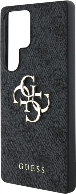 Etui Guess 4G Big Metal Logo do Samsung Galaxy S25 Ultra Black (GUHCS25L4GMGGR) - obraz 6