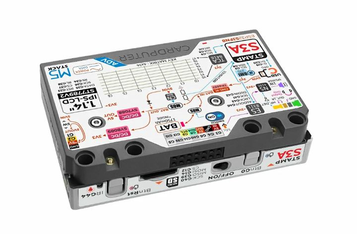 Портативный компьютер M5Stack Cardputer Adv StampS3A ESP32-S3FN8 - изображение 4
