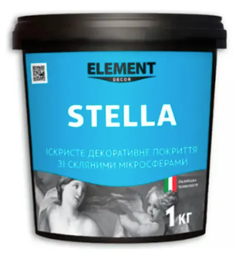 Декоративна штукатурка з ефектом сяйва Stella Element Decor 1 кг - зображення 2