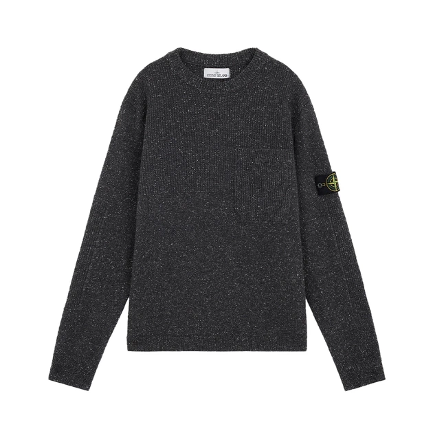 Stone Island Maglia Wool Crewneck 'Black' (8115562B1-V0029) - зображення 2
