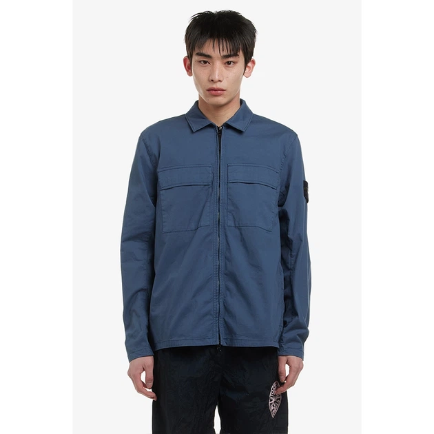 Stone Island Overshirt Dark Blue M (781510210 V0024) - зображення 4