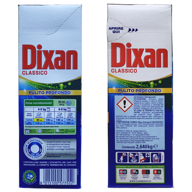 Пральний порошок універсальний DIXAN fustone 48 mis.classico - зображення 2
