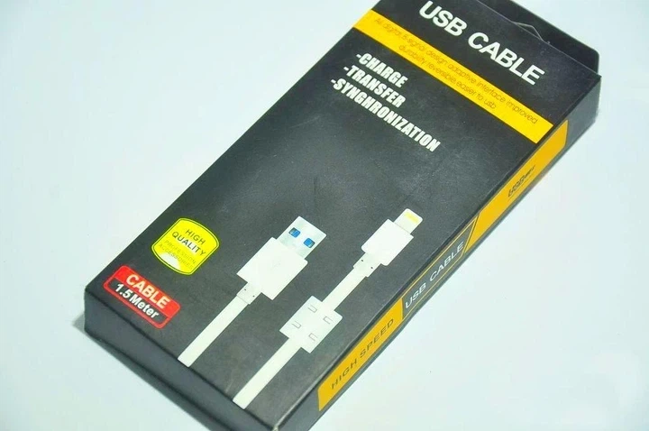 Кабель швидкої зарядки USB - Lightning DATA High Quality 1.5 м (MX-00006223) - Фото 2 Кабель швидкої зарядки USB - Lightning DATA High Quality 1.5 м (MX-00006223) - изображение 2