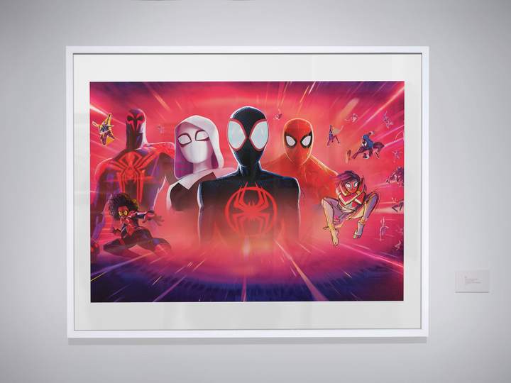 Плакат-постер с принтом Кавун Человек паук Паутина Вселенных Spider Man across the Spider Verse 3 A4 ПЛ000802(A4) - изображение 2