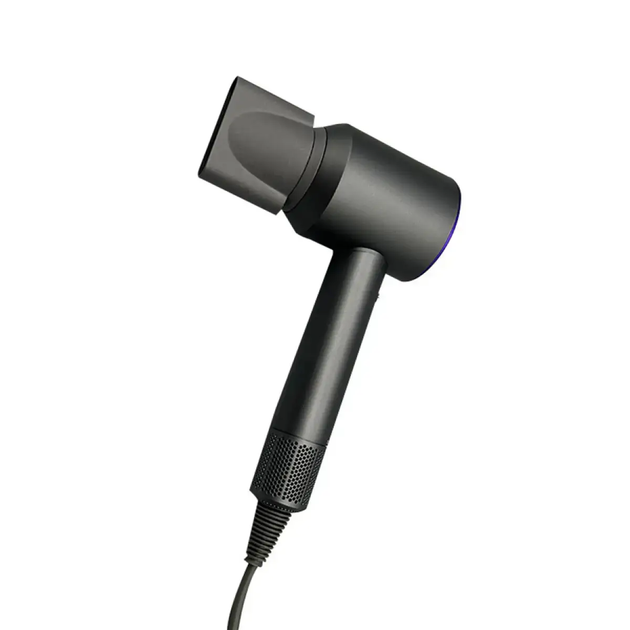 Фен стайлер для волос Kemei 5 в 1 Supersonic Premium Magic Hair 1600 Вт 5 насадок Фиолетовый (HD07F) - изображение 7
