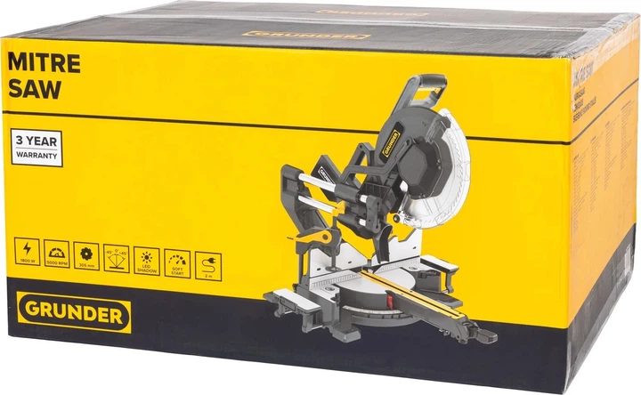 Ukośnica Grunder 1800 W 305 mm (J1G-ZP13-K305-3) - obraz 2