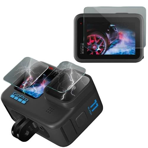 Защитное стекло комплект 3 шт для GoPro HERO 11 BeWatch (12203GO11) - изображение 3