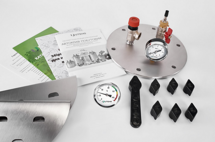 Газовый автоклав А60, универсальный для консервации, 90 л, нержавеющая сталь Aisi 304 - изображение 4