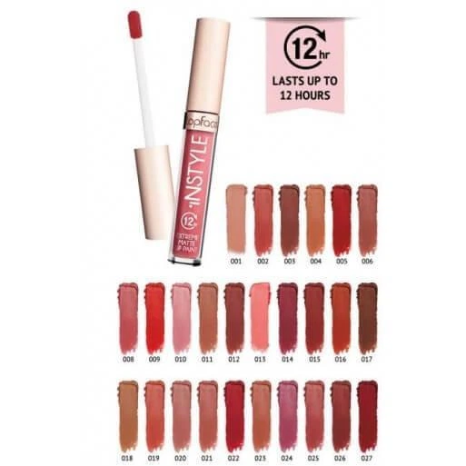 TopFace - Помада рідка для губ "Instyle - Extreme Matte Lip Paint" [001] - изображение 2