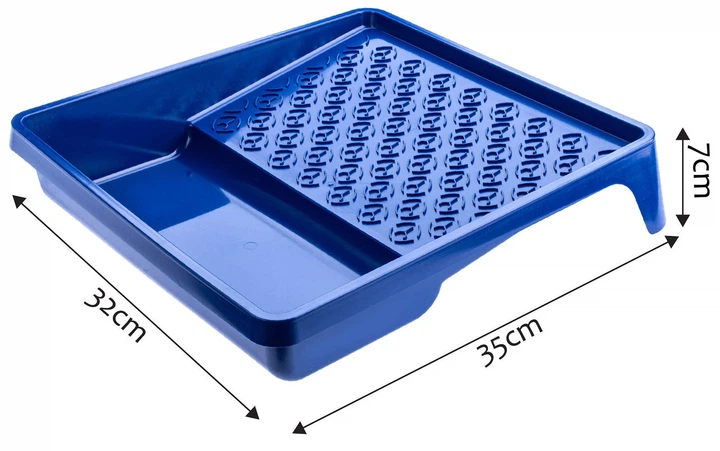 Zestaw kuwet malarskich Biri 32 x 35 cm 12 szt. Niebieskie (ZES5902730388180) - obraz 6