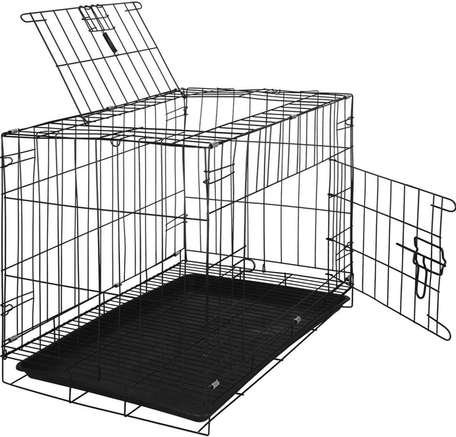 Klatka Springos dla małych psów lub kotów PA1019 (5907719433646) - obraz 4