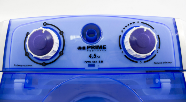 Пральна машина напівавтомат Prime Technics PWA451SB - зображення 2