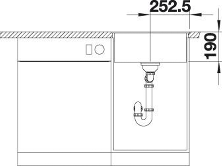 Кухонна мийка Blanco - 527062 DALAGO 5-F - зображення 4