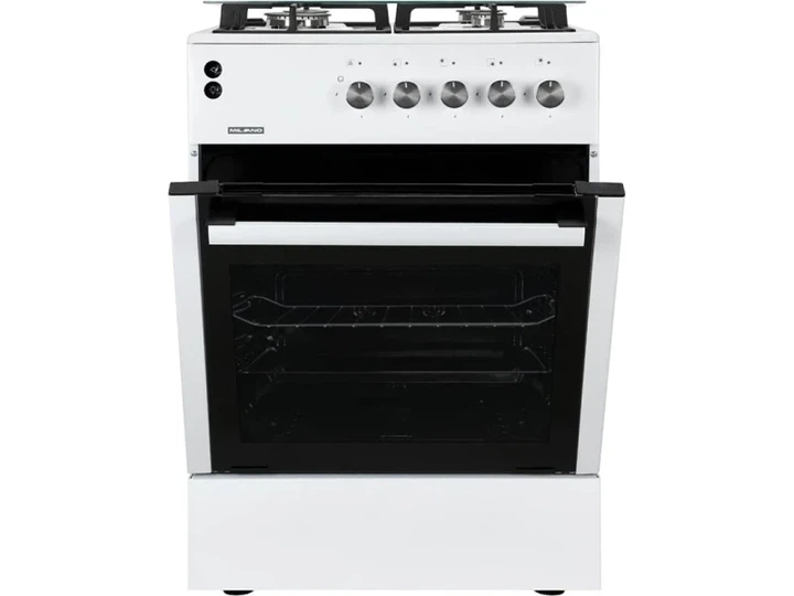 Газова плита Milano ML60 G2/07С+ White - Фото 2 Газова плита Milano ML60 G2/07С+ White - изображение 2