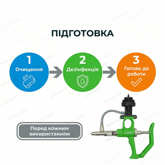 Шприц дозатор 0.2-2мл автоматичний для ін'єкцій вакцинації автоматичний з насадкою під флакон універсальний - Фото 8 Шприц дозатор 0.2-2мл автоматичний для ін'єкцій вакцинації автоматичний з насадкою під флакон універсальний - зображення 8