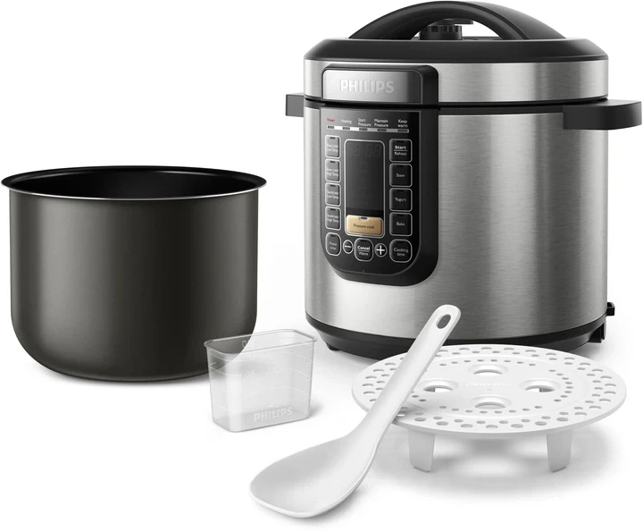 Мультиварка - скороварка Hisense HMC6SBK Stainless steel UA - изображение 2