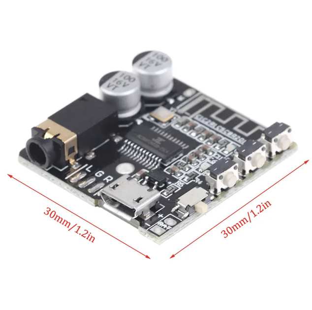 Bluetooth 5.0 стерео аудио модуль XFW-314-V2.0 кнопочное управление - Фото 2 Bluetooth 5.0 стерео аудио модуль XFW-314-V2.0 кнопочное управление - изображение 2