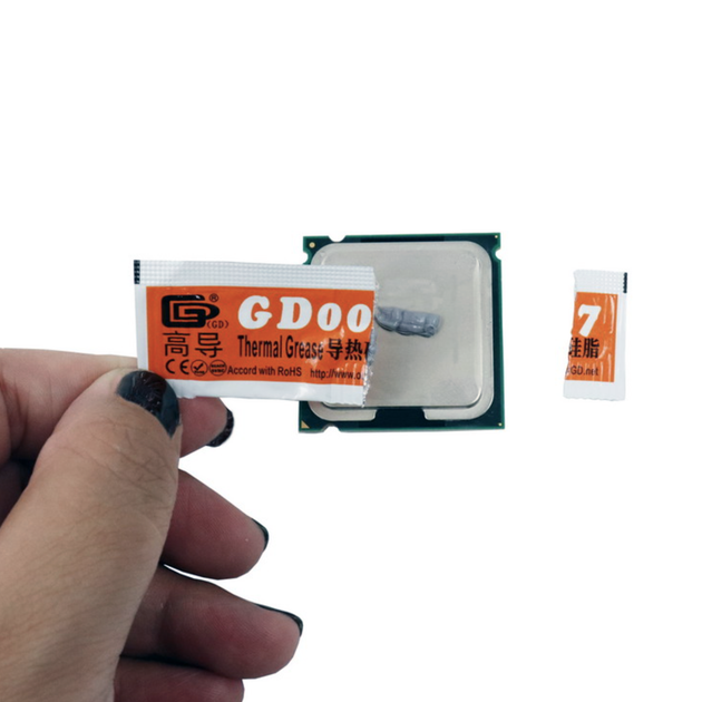 Термопаста GD007 6.8 W/m·K 0.6 г Thermal Grease для процессоров и электроники - Фото 3 Термопаста GD007 6.8 W/m·K 0.6 г Thermal Grease для процессоров и электроники - изображение 3