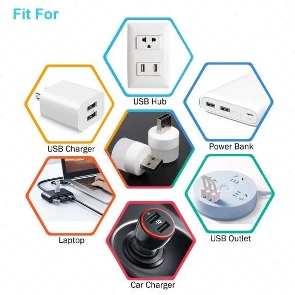 Портативная светодиодная USB Led лампа-фонарик ночник Холодная - изображение 2