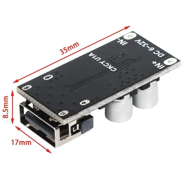 Понижающий модуль MH-KC24 с быстрой зарядкой QC3.0/2.0 USB - изображение 3