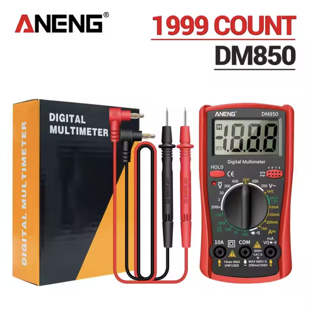 Цифровой тестер мультиметр вольтметр Aneng DM850 - изображение 2
