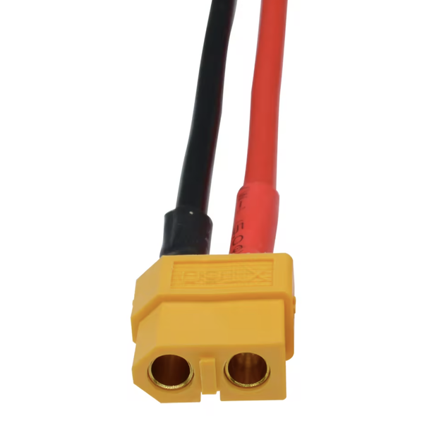 Коннектор кабель силовой с разъемом XT60 Famale мама 14AWG 60А 10 см - Фото 4 Коннектор кабель силовой с разъемом XT60 Famale мама 14AWG 60А 10 см - изображение 4