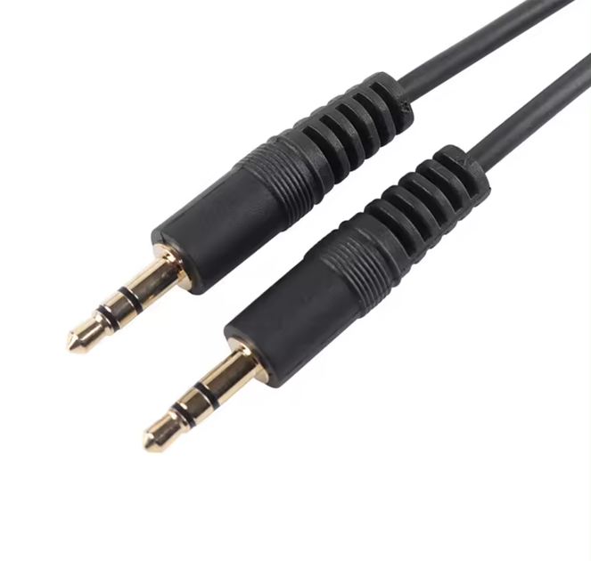 Аудиокабель AUX Stereo 3.5mm to 3.5mm папа-папа 50см - изображение 3
