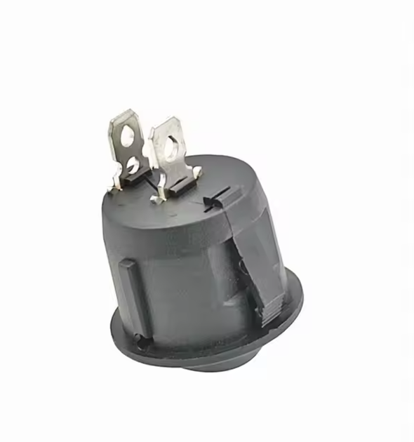 Двухпозиционный кнопочный переключатель KCD1 2pin 250V 6A Черный 20мм - Фото 2 Двухпозиционный кнопочный переключатель KCD1 2pin 250V 6A Черный 20мм - изображение 2
