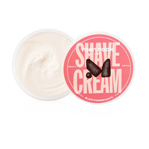 Крем для гоління Men Rock Black Pomegranate Shave Cream 100 мл - изображение 2