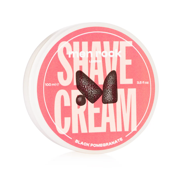 Крем для гоління Men Rock Black Pomegranate Shave Cream 100 мл - изображение 3