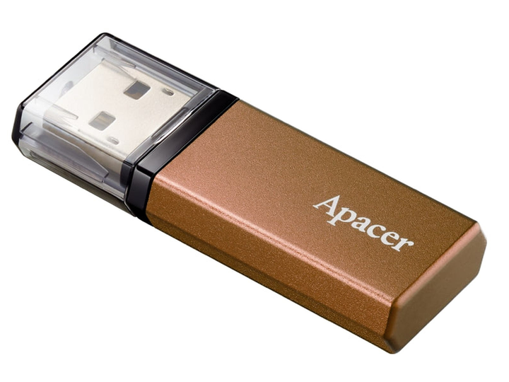 Флеш-накопичувач Apacer USB 3.2 Gen 1 AH25C 32GB Bronze - изображение 3