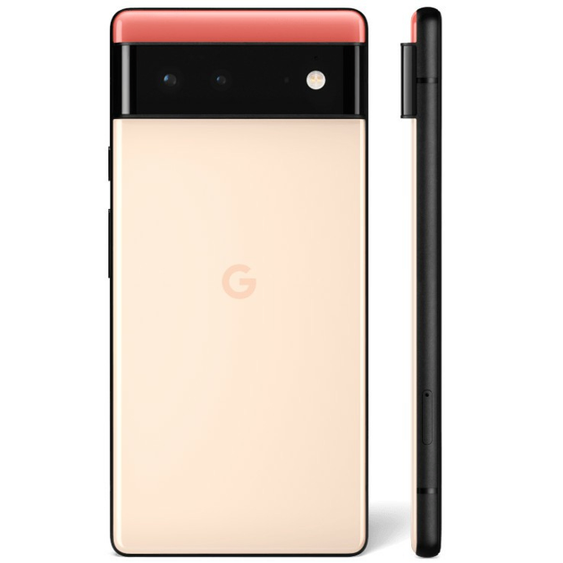 Смартфон Google Pixel 6 8/256GB Kinda Coral (2700784230) - Фото 3 Смартфон Google Pixel 6 8/256GB Kinda Coral (2700784230) - изображение 3
