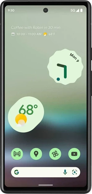 Смартфон Google Pixel 6a 6/128GB Chalk (2627274194) - Фото 3 Смартфон Google Pixel 6a 6/128GB Chalk (2627274194) - зображення 3