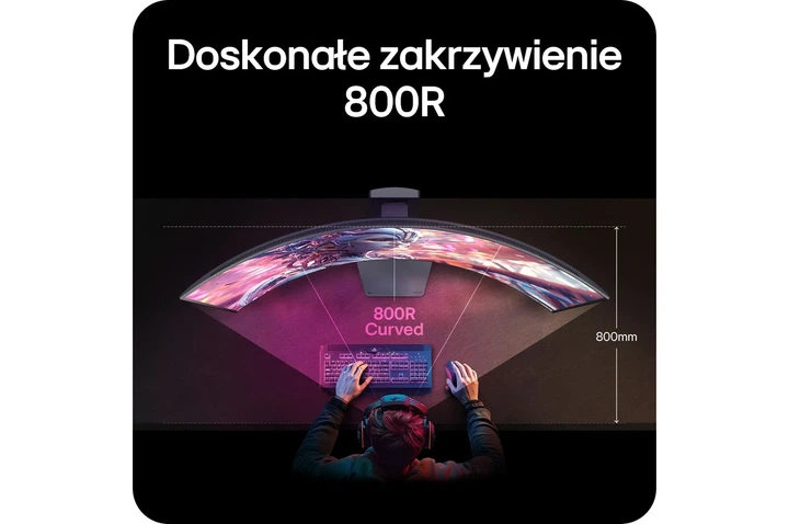 Ігровий монітор LG UltraGear 45GX950A 44.5 " чорний (45GX950A-B) - изображение 7