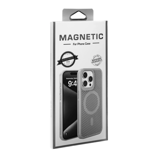 Чехол для iPhone 13 Pro AeroCool с MagSafe White - зображення 5