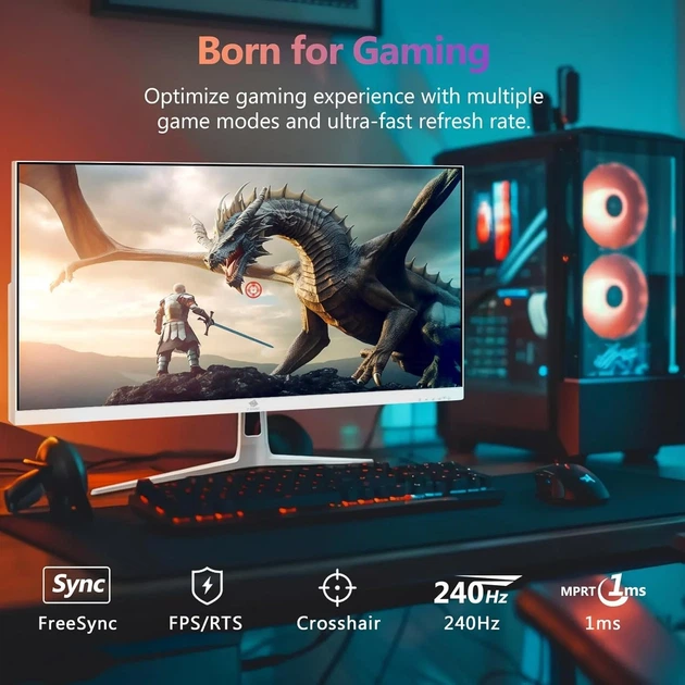 Монитор 27" Z-Edge UG27PJ Full HD IPS 240 Гц Б/В - изображение 4